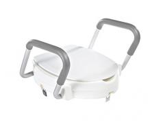 Ridder A0072001 Rehausseur de Siège WC avec Accoudoir Plastique Blanc