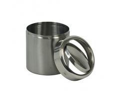 Kela 21381 mini-poubelle de salle de bain à couvercle basculant, 1,5 litre, acier inoxydable mat, 'Ano'