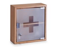 Zeller Armoire à Pharmacie, Bambou, Brun, 31 x 14 x 33 cm