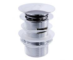 Kingston VTDESHOE Sabot de vidange en laiton pour baignoire autoportante, 11,4 cm (L) x 6,4 cm (W), chrome poli