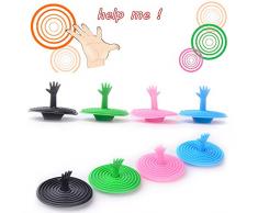 Forme Silicone Creative main évier Baignoire Branchez Palm Bouchon