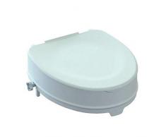Rehausseur de WC 10 cm avec couvercle amovible
