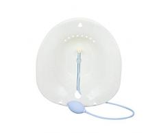 Bidet Portable, Amovible pour Siège de Toilette Bassin de Bain, pour Personnes Âgées Maternité Femme Enceinte Soins Masculin ou Féminin