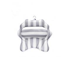 LONMN Bain Doux Oreiller de Bain Oreiller de Bain Confortable avec ventouses Anti-dérapant pour Les épaules en arrière la tête et du Cou Whirlpool Jacuzzi Accueil Spa,Coquille