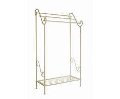 Galileo Casa 2420646 Porte Serviettes, Fer, Blanc, 26 x 59 x 106 cm