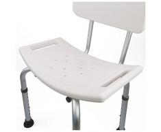 PrimeMatik - Chaise de Douche réglable en Hauteur pour Toilette