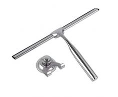 Level Fenêtre en Verre Raclette Cleaner Douche Miroir Caoutchouc d'essuie-Glace Raclette Aspiration Crochet Eau Outil de Suppression de Vapeur