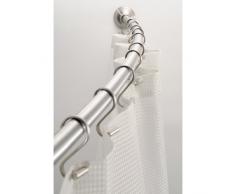 InterDesign 78970EU Barre à Tension de Rideau de Douche Acier Inoxydable Brossé 183 x 5 cm
