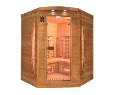 Sauna infrarouge Spectra 3 places angulaire