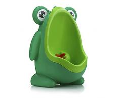 ZHANG-BH Urinoir Garçon Urinoir Mural Urinoir Urinoir Enfant Urinoir Garçon Debout Urinoir (Couleur: Vert, Taille: 35cm * 28cm * 28cm)