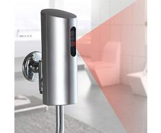 HNLHAKER Touchless urinoir Valve, Smart Sensor Urinoir Valve, Montage Mural Automatique du capteur, Urinoir Valve Salle de Bains Toilettes Touchless urinoir Valve, pour la Maison Toilette