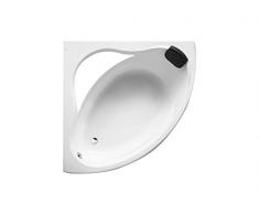 Roca - Baignoires - Baignoire d'angle "BALI" 1450x1450mm BLANC