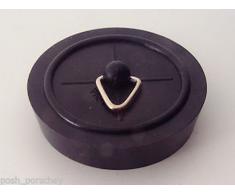 GCH Remplacement de bouchon de baignoire Noir 45 mm Bouchon de lavabo de salle de bain/Blocker 1 3/10,2 cm NEUF