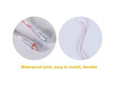 TianranRT Meteor Douche Lumineuse LED pour soirée en extérieur Bleu