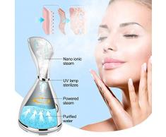QULiang Steam Face, Nano-Vapeur Facial pour nettoie-Peau hydratante pour Peau de Sinus et Sauna Spa