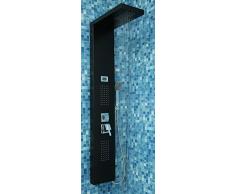 DP Bath Bahamas - Colonne de douche hydromassante en aluminium, noir