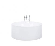 Beliani - Baignoire Îlot - Ibiza - Blanche Moderne de Forme Ronde Capacité de 480 litres