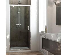 Porte Douche 80CM H185 transparent modèle Sintesi 1 Portillon