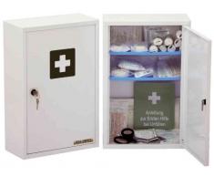 LEINA-WERKE Armoire à pharmacie Medisan B non équipée L300 x H460 mm Blanc