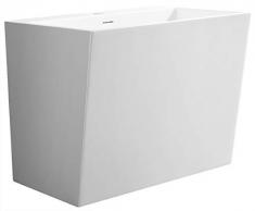 Bernstein Badshop Lavabo mural TW18 en pierre solide - Solid Surface - 50 x 35 x 40 cm