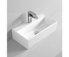 Lavabo Vasque Lave-mains Suspendu/à poser Quadro - diverses mesures (Quadro 50 x 27 cm)