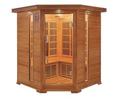 Sauna infrarouge LUXE 3/4 (3/4 places)