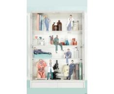 Infirmière Ensemble armoire à pharmacie Empire Mini Poster 11inx17in 28 cm x 43 cm