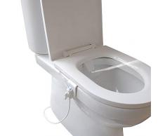 Bidet de siège de toilette intelligent, accessoires de bidet non électriques pour toilettes, dispositif sanitaire de chasse deau intelligent, pulvérisateur de bidet autonettoyant
