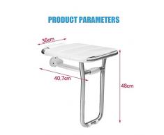 ROSSLBF Salle de Bain Pliant Tabouret de Douche avec Pieds Siège Mural Baignoire Chaise Couloir dentrée Change Chaussures Tabouret (Color : #2)