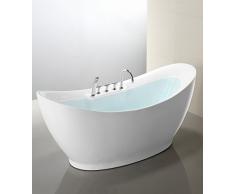 Baignoire îlot ovale design moderne simpliste 172 cm Iboat
