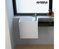 ambra Lave-Mains Suspendu - Palma en Solid Surface