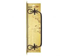 FERIDRAS Golden Rust Porte-Serviettes, Fer, Bronze, 3.5 x 15 x 42 cm