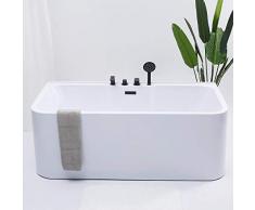 Baignoire exclusive en acrylique avec robinet 150 cm, 160 cm, 170 cm, 180 cm