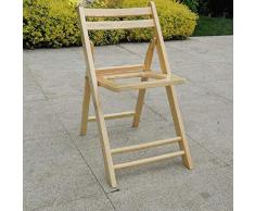 ASGDVJFGSD Chaise de Bain Pliante en Bois Massif Siège de Toilette Tabouret Coucou Chaise Pliante Chaise Commode