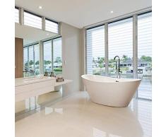 STANO. Baignoire îlot Design Ovale Brighton Blanche 157 cm