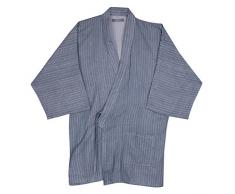 QCHOMEE Femmes Hommes Ensemble Pyjama Coton Peignoir de Bain Couple Chemise Vêtement Kimono Doux Lâche Nuisette Casual Yukata Japonais Confortable pour Maison Hôtel Spa Douche Khan Vapeur Sauna