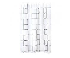 Rideau De douche Baignoire Imperméable Store Salle De Bain Avec Crochet 120/150/180/200/240x200cm