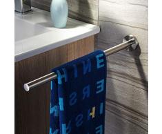 ZUNTO Porte-Serviettes 40 CM Barre Murale Serviette Barre À Serviettes Barre Acier Inox Brossé