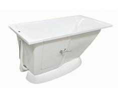 Opal baignoire avec portes, baignoire pour les personnes âgées, handicapées,droitier