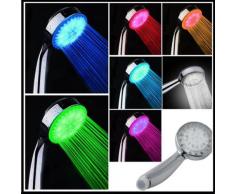 Generic NV_1001003714_YC-UK2 Headolo Pommeau de douche lumineux avec LED 7 couleurs pour salle de bain