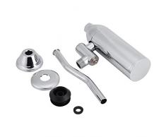 Valve de rinçage durinoir, Rince-urinoir mural en laiton 0,05 MPa ~ 0,8 MPa 4,1 x 2,2 x 6,9 pouces Valve de rinçage durinoir de toilette à capteur automatique intelligent