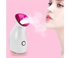 LTLGHY Vapeur Visage Vaporisateur, Spray Vaporisateur Nano Portable, Sauna Spa Facial Chaude Nano Visage Steamer Humidificateur Nettoyage Pores Soins Personnels De Peau
