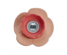 BÉABA Thermomètre de Bain Enfant Lotus, Nude/Corail