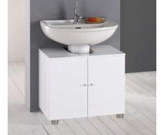 IdeaStella - Meuble de salle de bain sous-lavabo, couvre colonne de lavabo standard, L 60 x P 45 cm, fabriqué en Italie