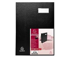 Exacompta 24181E Parapheur 18 Compartiments Couverture en Carton Plastifié Noir