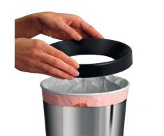 Brabantia 364303 Corbeille à Papier Conique 5 L Inox Satiné