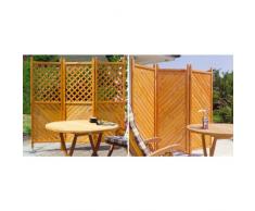 BRISE VUE EN BOIS PARAVENT 3 PIECES