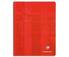 Clairefontaine - 1 Cahier Broché - 17x22cm - 192 pages Grands carreaux- couleurs assortis