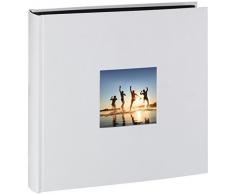 Hama Album Photo Fine Art (format 30 x 30 cm, 100 pages noires, sans spirale) Craie
