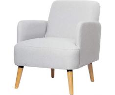 PAPERFLOW FTBRO.23.02 Brooks Fauteuil de visiteur Gris